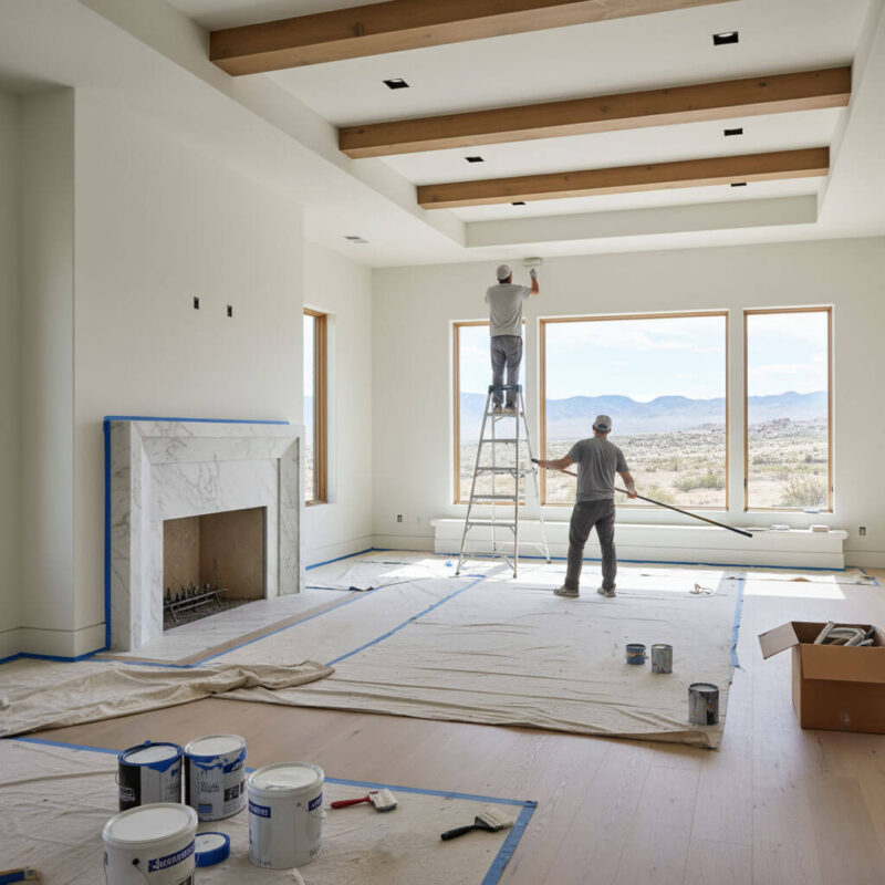Western Construction & Restoration - New Construction Bedroom